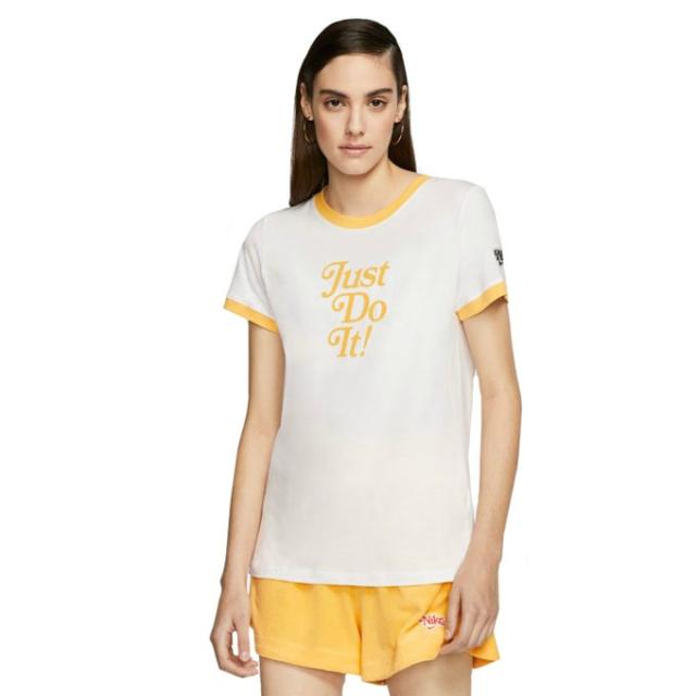 ナイキ Tシャツ 半袖 レディース Nsw Ringer レトロｔシャツ Ct02 100 Nike Swの通販はau Pay マーケット ヒマラヤ トレーニングフィットネス