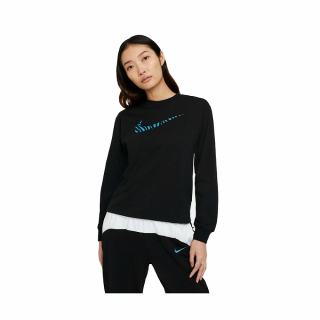ナイキ Tシャツ 長袖 レディース ウィメンズ Nsw アイコン クラッシュ ハイブリッド L S トップ Dc5295 010 Nike Swの通販はau Pay マーケット ヒマラヤ トレーニングフィットネス