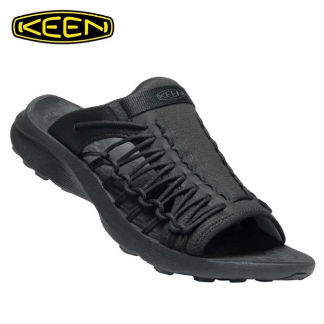 キーン KEEN ストラップサンダル メンズ ユニーク スニーク スライド 1024894 BK/BK od