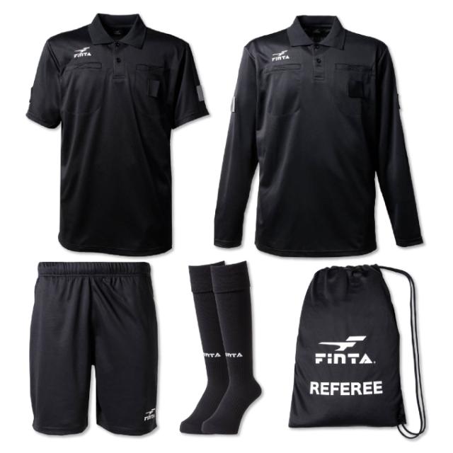 フィンタ FINTA サッカーウェア レフリーウェア メンズ レフェリー4点セット FT5977  scの通販は