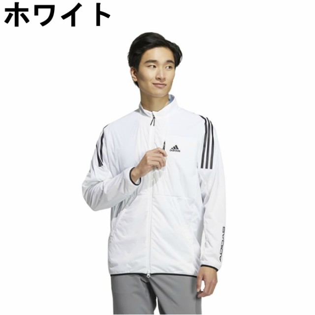 送料無料 新品 adidas スリーストライプス撥水長袖フルジップ