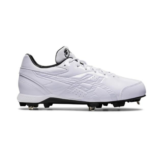 【P革加工可】アシックス 野球 金歯スパイク NEOREVIVE 4 WHT 1123A039 asics bbの通販は