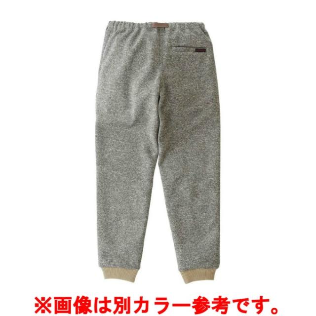 グラミチ Gramicci ロングパンツ メンズ ボンディングニットフリースナローリブパンツ G2FU-P018 BLACK_1