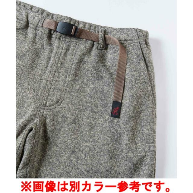 グラミチ Gramicci ロングパンツ メンズ ボンディングニットフリースナローリブパンツ G2FU-P018 BLACK_2