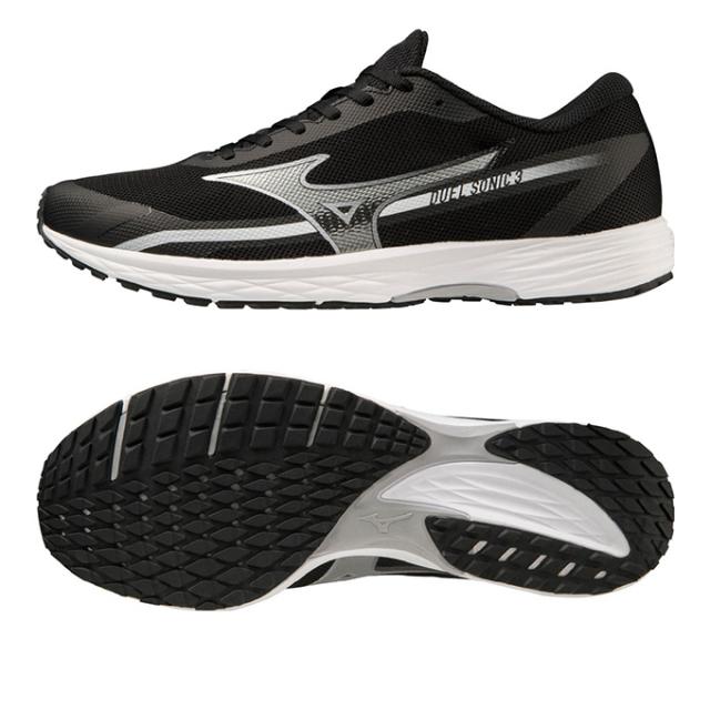ミズノ ランニングシューズ メンズ レディース DUEL SONIC 3 WIDE U1GD233601 MIZUNO  run