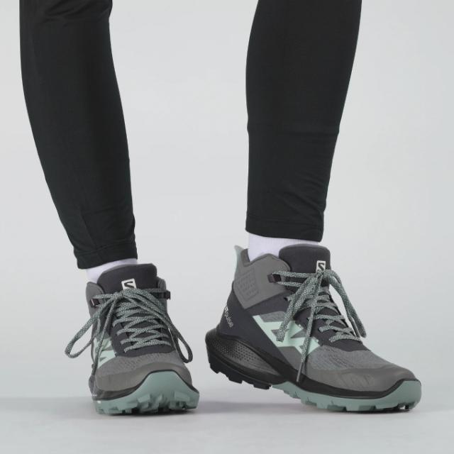 サロモン トレッキングシューズ ゴアテックス ミッドカット レディース OUTPULSE MID GORE-TEX L47067200 salomon