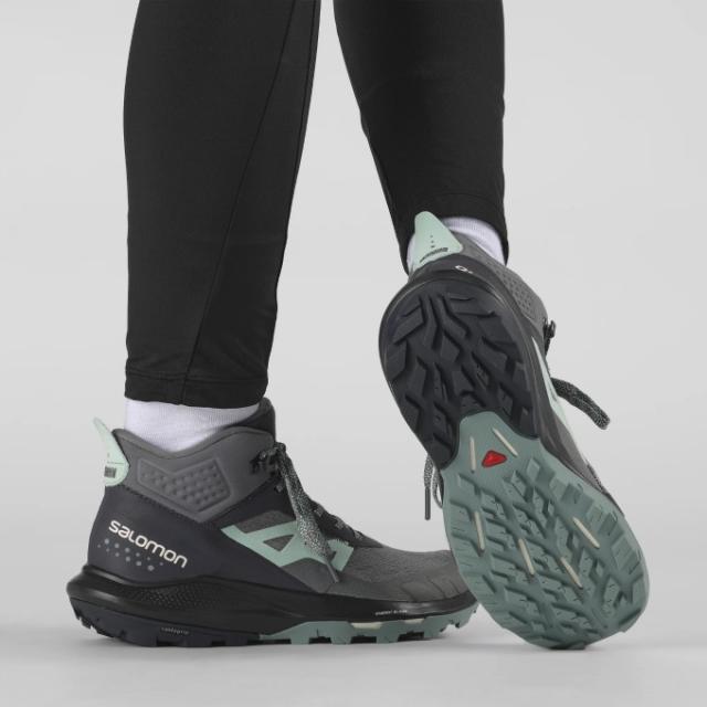 サロモン トレッキングシューズ ゴアテックス ミッドカット レディース OUTPULSE MID GORE-TEX L47067200 salomon