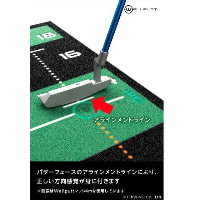 WELLPUTT パッティングマット 約3メートル WELLPUTT ウェルパット 練習