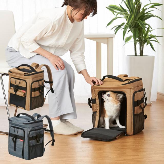 自転車 アクセサリ 犬 キャリーバッグ リュック 猫 ペット バッグ 折りたたみ サイクルポーターリュック PET-001 OGK技研 od ‥の通販は