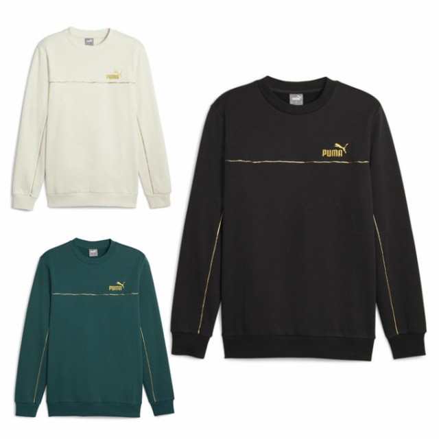 プーマ スウェットトレーナー メンズ MINIMAL GOLDクルースウェット 680140 PUMA swの通販は