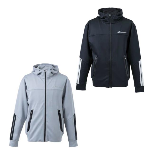 バボラ Babolat テニスウェア バドミントンウェア スウェット パーカー メンズ CLUB TRAINING JACKET BUT4118C rktの通販は