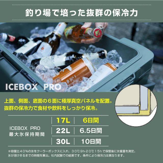 SHIMANO（シマノ）ICEBOX ウ〜ン PRO 22L カーキ