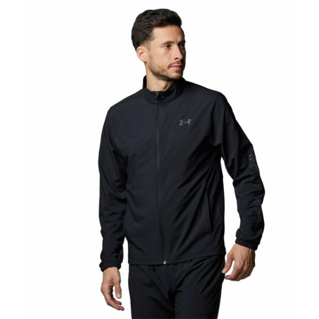 アンダーアーマー ウインドブレーカー ジャケット メンズ UAフレッシュウーブン フルジップ 1384815-001 UNDER ARMOUR