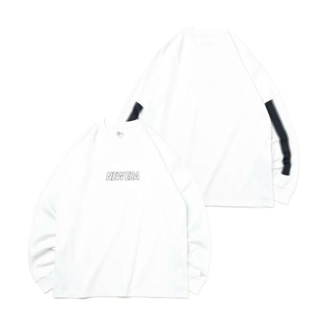 ニューエラ スポーツウェア メンズ 長袖 オーバーサイズド パフォーマンス Tシャツ Sleeve Line 14121995 NEW ERA 【メール便可】 odの通販は 5,100円