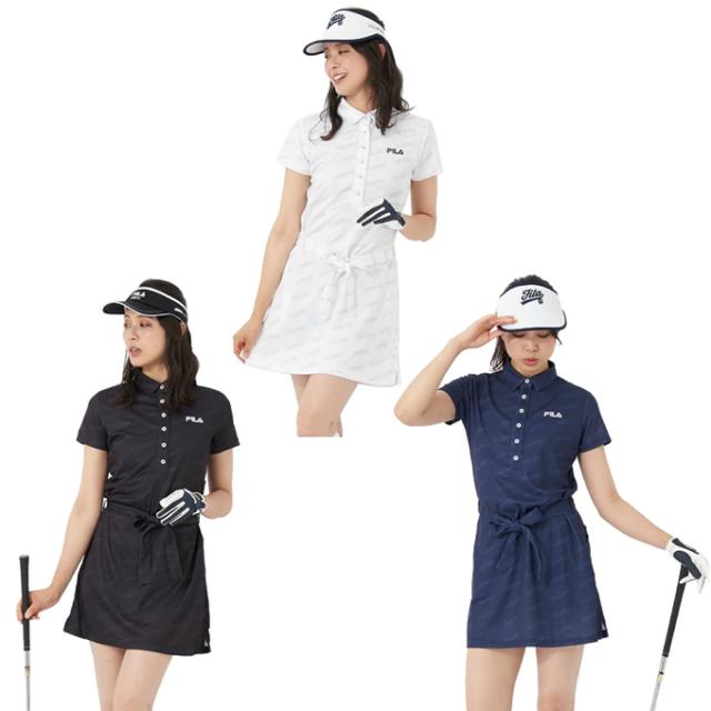 フィラ FILA ゴルフウェア ワンピース レディース ワンピース 柄 752-673【店頭受取不可】 od ‥の通販は