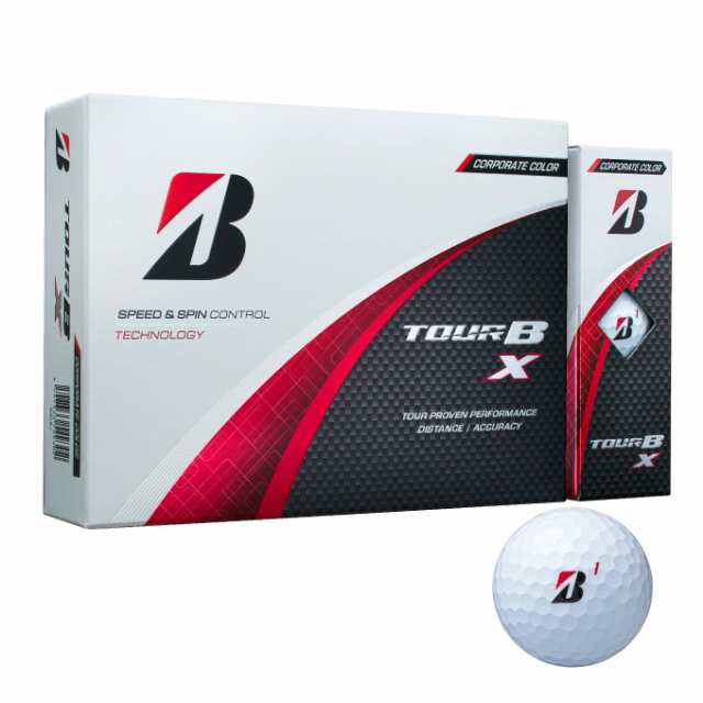 ブリヂストンゴルフ(BRIDGESTONE GOLF) ツアー TOUR B X 2024 ゴルフボール 1ダース 12個入 CORPORATE odの通販は