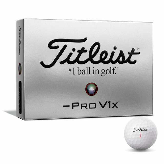 タイトリスト(Titleist) PRO V1x LEFT DASH 2024 ゴルフボール 1ダース 12個入 LOW  odの通販は