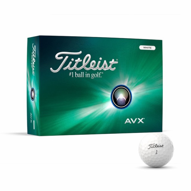 タイトリスト(Titleist)  ゴルフボール 1ダース 12個入 WH AVX_2024 od‥の通販は