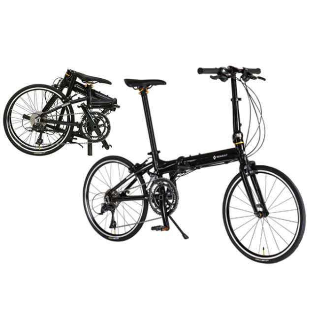 完全組み立て】 ルノー 折りたたみ自転車 20インチ 61205