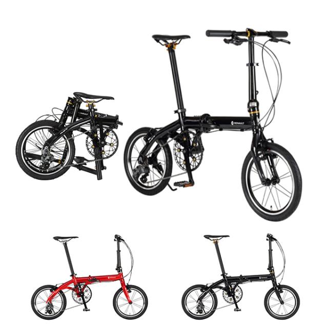 【完全組み立て】 ルノー 折りたたみ自転車 61211 ULTRA LIGHT7 TRY163 通勤 通学 街乗り 新生活 入学 祝い プレゼント od ‥の通販は