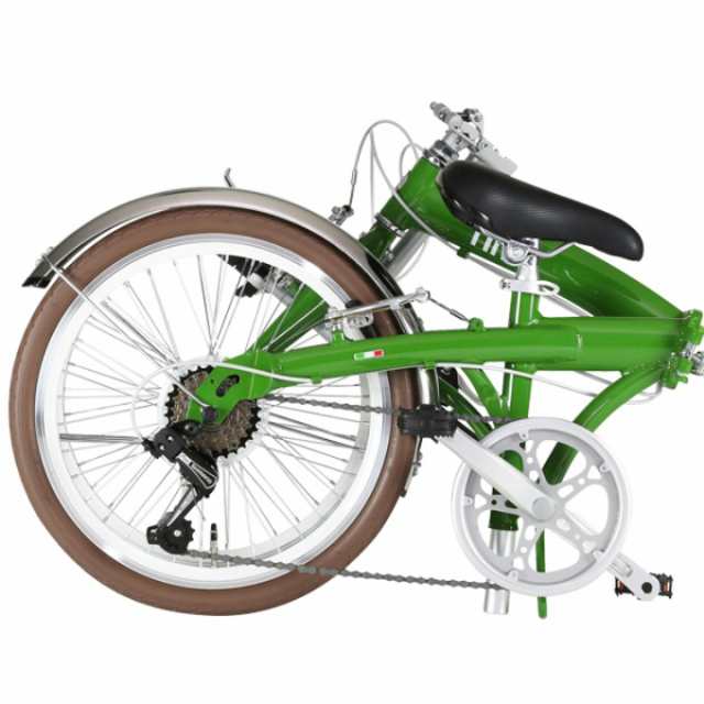 完全組み立て】 フィアット 折りたたみ自転車 20インチ 12226 AL