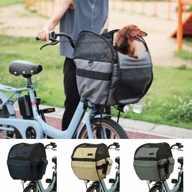 自転車 ペットキャリー自転車カゴカバー 犬 猫 大久保製作所 D-2F-PT-01 お出かけ 撥水 散歩 おしゃれ od ‥