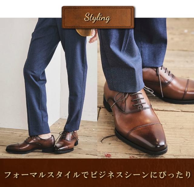 モデロ オックスフォード DM801G メンズ ネイビー 24.5 cm 3E