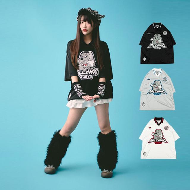 ガルフィー メンズ レディース 半袖 Tシャツ 球蹴りTee 142013 大きいサイズ カジュアル ゆったり ガルフィ 男女兼用 ユニセックス GALFY 【メール便可】 od  ‥ メール便送料無料】ガルフィー メンズ レディース 半袖 Tシャツ