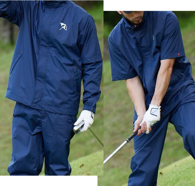アーノルドパーマー ゴルフ レインウェア上下セット メンズ レインスーツ AP220503C01 arnold palmer od_3