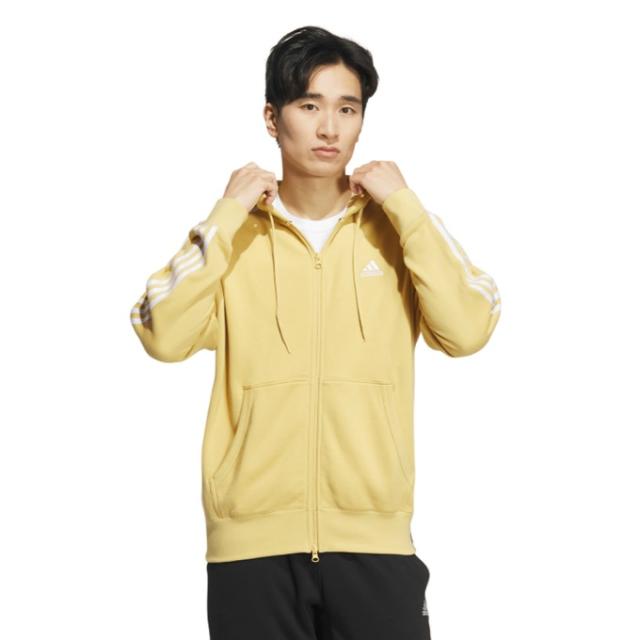 アディダス エッセンシャルズ プラス ルーズフィット スリーストライプス フレンチテリー フルジップパーカー JH1042 KWF02 adidas sw 5,390円