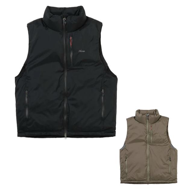 ナンガ メンズ オーロラダウンベスト オーロラテックス スタンドカラー AURORA TEX STAND COLLAR DOWN VEST ND2441-1N010-A NANGA odの通販は