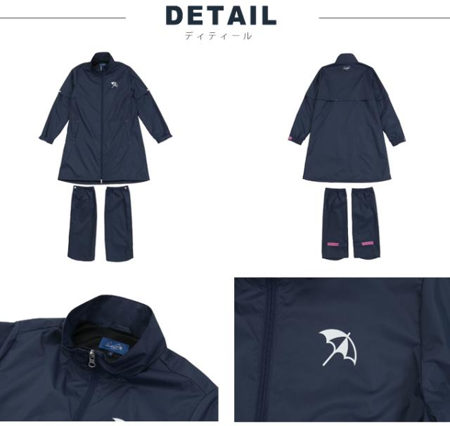 アーノルドパーマー arnold palmer ゴルフ レインウェア ワンピース レディース レインワンピース AP220507D01 od_3