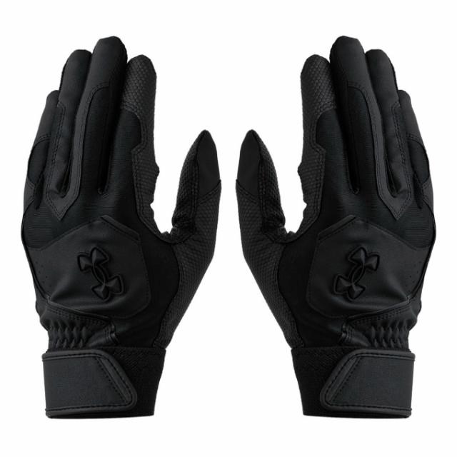 【メール便送料無料】アンダーアーマー 野球 バッティンググローブ 両手用 メンズ UA CLEAN UP BATTING GLOVES NON COLOR 6001311-001 UNDER ARMOUR 