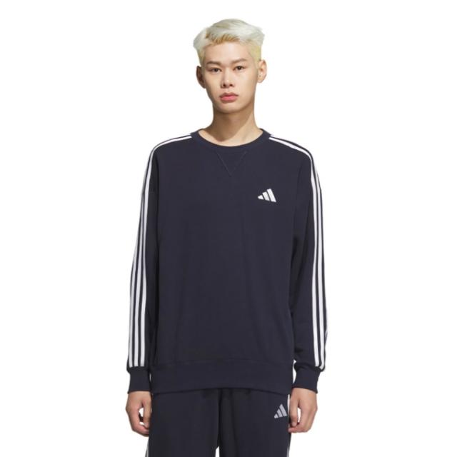アディダス エッセンシャルズ プラス ルーズフィット スリーストライプス フレンチテリー スウェットシャツ JW6930 JUP87 swの通販は 5,544円