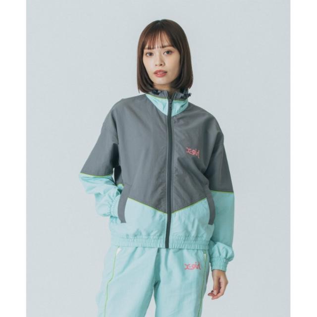 エックスガール X-girl ウインドブレーカー ジャケット レディース ワッシャーナイロンWBKジャケット 155251021001_3