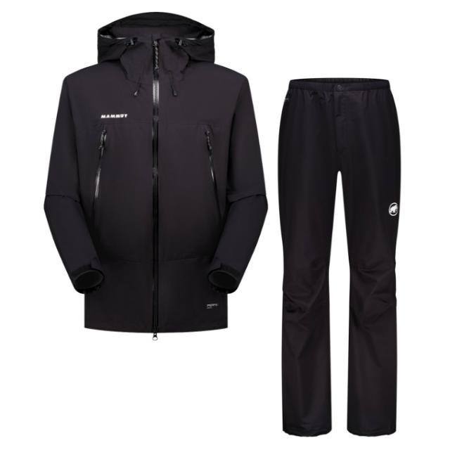 マムート MAMMUT レインウェア上下セット メンズ Masao Light Rain-Suit AF Men 1010-31350-0052