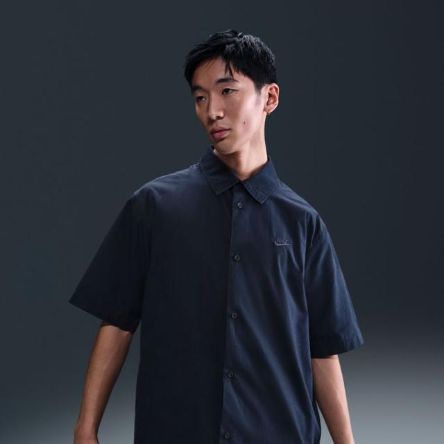 【メール便送料無料】ナイキ ポロシャツ 半袖 メンズ CLUB WSH ボタン半袖シャツ HJ2030-451 NIKE
