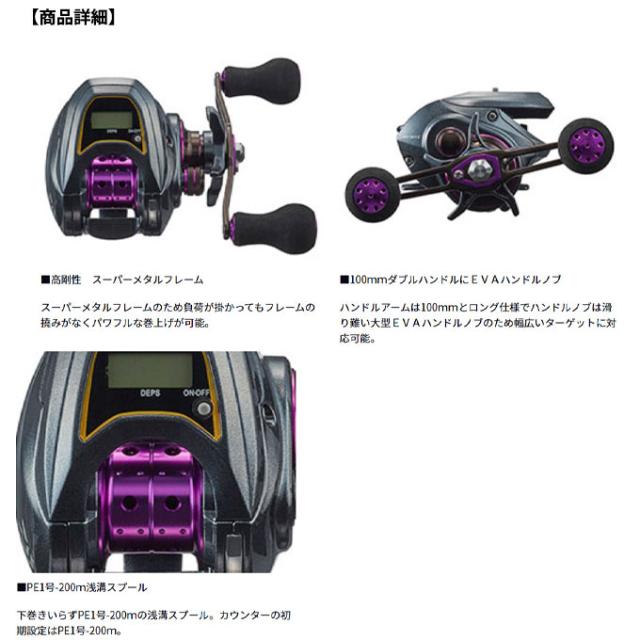 ダイワ(DAIWA) ライト SW X IC L ベイトリール カウンター付き