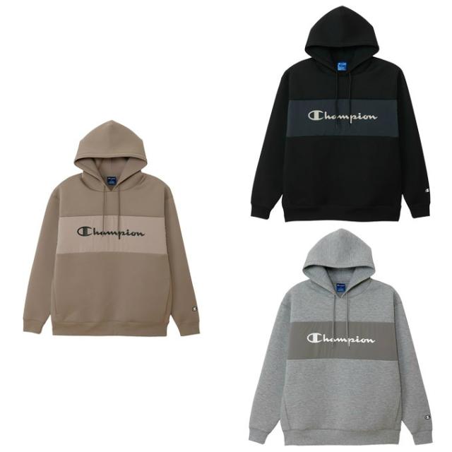 チャンピオン(Champion) スウェットパーカー メンズ WRAP-AIR フードスウェット C3-CS110 od