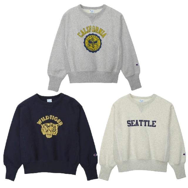 チャンピオン(Champion) スウェットトレーナー レディース ウィメンズ リバースウィーブ クルーネックスウェットシャツ CW-C003 od