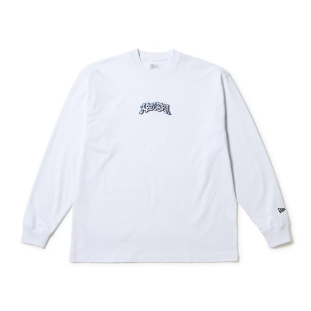 ニューエラ Tシャツ 長袖 メンズ LS OS CT TEE SLOWUP LOGO LS OS CT Tシャツ スローアップ ロゴ 14682692 【国内正規品】 od