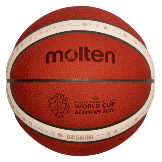 モルテン(molten) バスケットボール 6号球 レディース FIBA女子バスケットボールワールドカップ2026 試合球 B6G5000-W6G sc