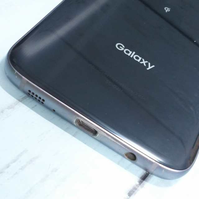 送料無料】docomo Galaxy S7 edge SC-02H ブラック 本体 白ロム