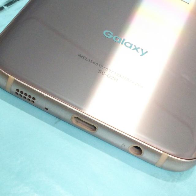 スマートフォン本体 ドコモ SC-02H Galaxy S7 edge ホワイト Docomo q