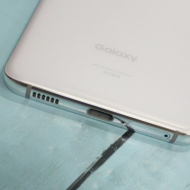 【美品・送料無料】au Galaxy S21 5G SCG09 ファントムホワイト 本体 白ロム SIMロック解除済み SIMフリー 231567_4