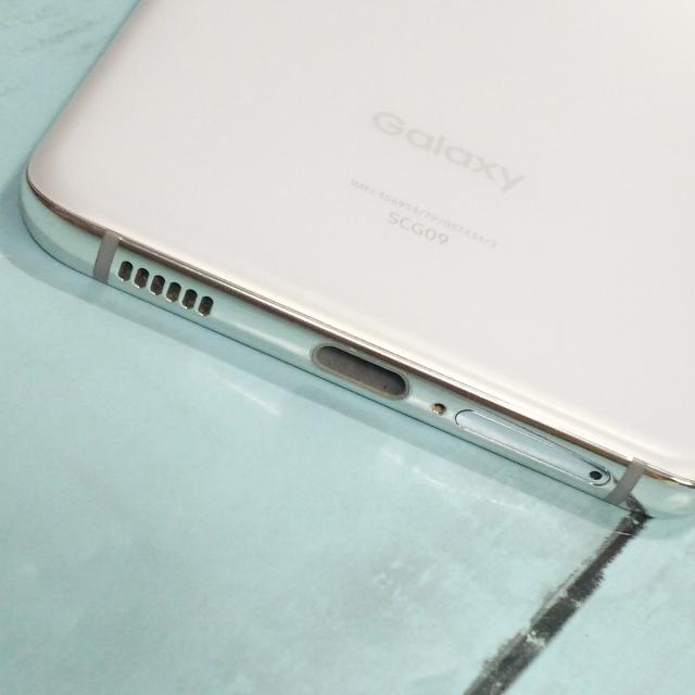 【美品・送料無料】au Galaxy S21 5G SCG09 ファントムホワイト 本体 白ロム SIMロック解除済み SIMフリー 574362_4