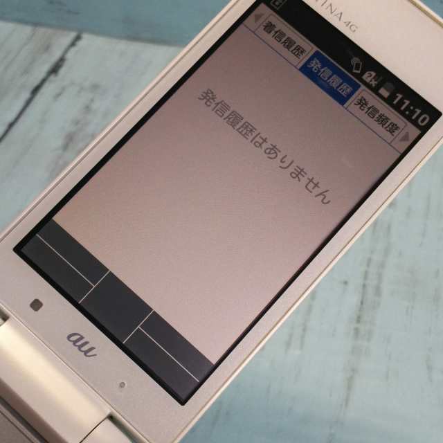 スマートフォン/携帯電話京セラ GRATINA 4G 白　simロック解除済み