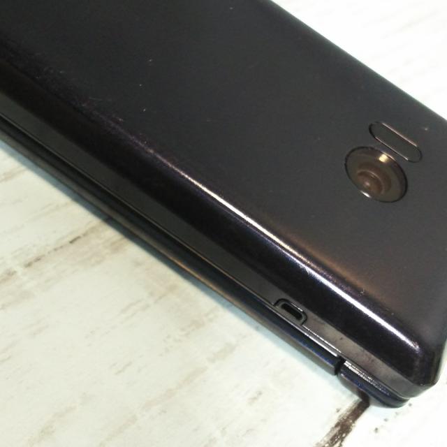 【送料無料】docomo SH-02L AQUOS SHARP ケータイ ブラック 本体 白ロム SIMロック解除済み SIMフリー 391789