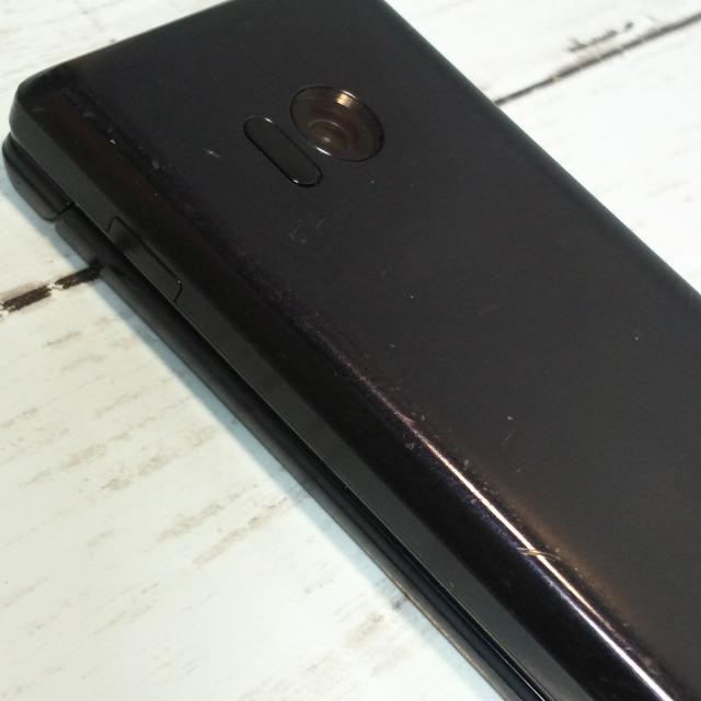 【送料無料】docomo SH-02L AQUOS SHARP ケータイ ブラック 本体 白ロム SIMロック解除済み SIMフリー 391789