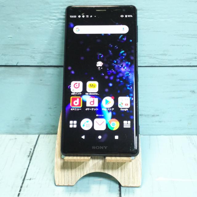 【送料無料】docomo SONY Xperia XZ2 64GB ブラック SO-03K 本体 白ロム SIMロック解除済み SIMフリー 151997 7,086円